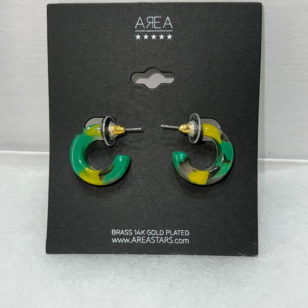 NWT Area Stars Earrings